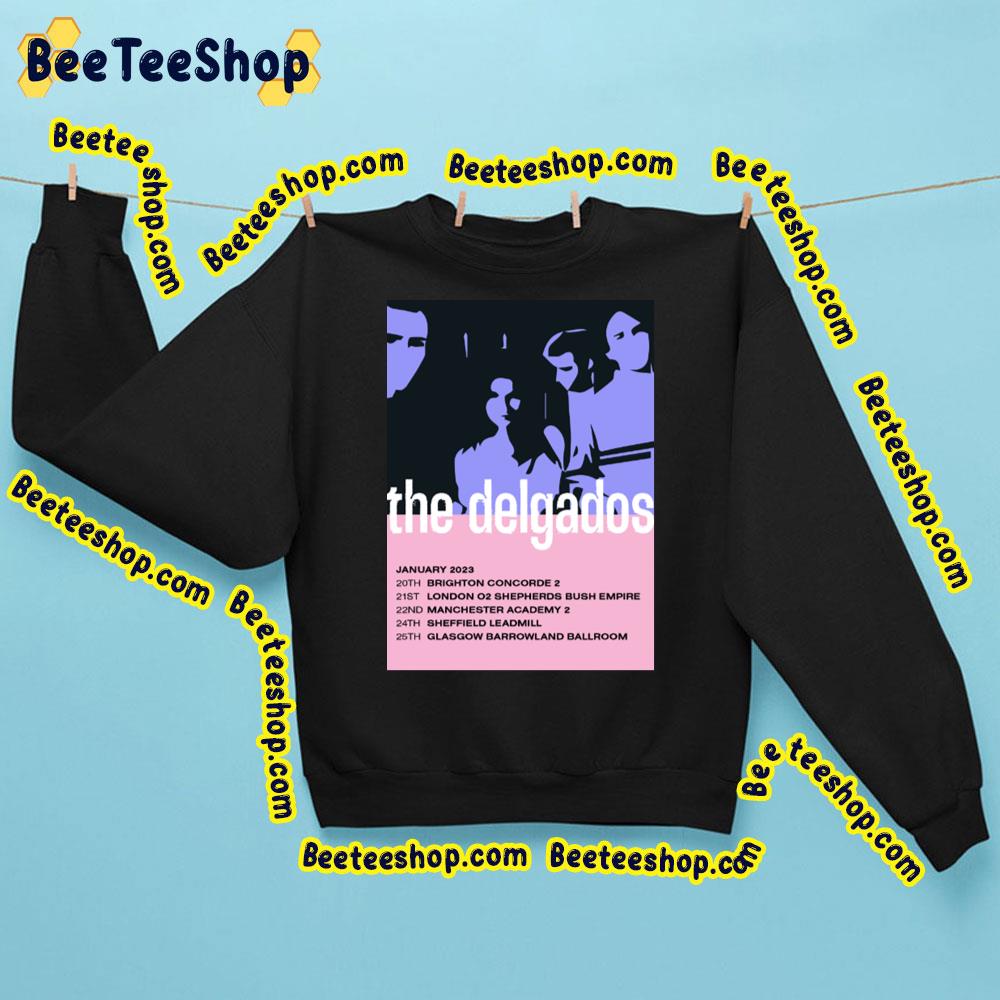 January 2023 The Delgados Trending Unisex Sweatshirt