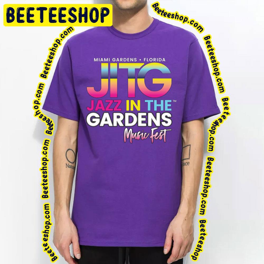 Jazz In The Gardens 2023 Trending Unisex T-Shirt