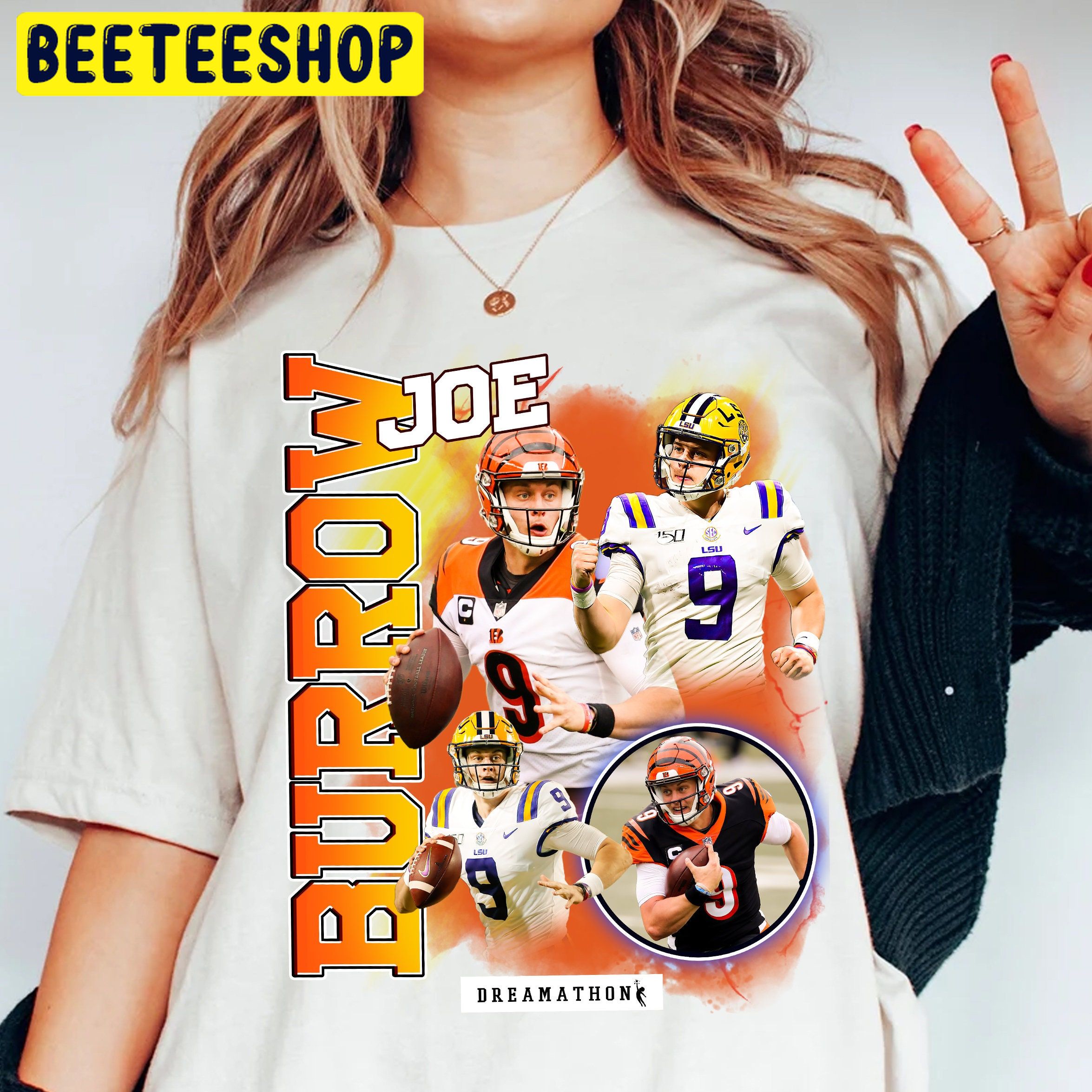 Joe Burrow Cincinnati Bengals 90s Vintage Bootleg Trending Unisex Shirt 