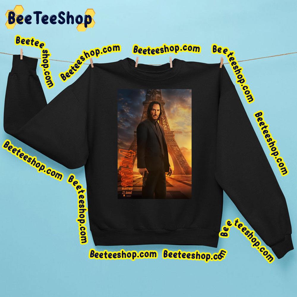 John Wick Chapter 4 Poster Trending Unisex Sweatshirt