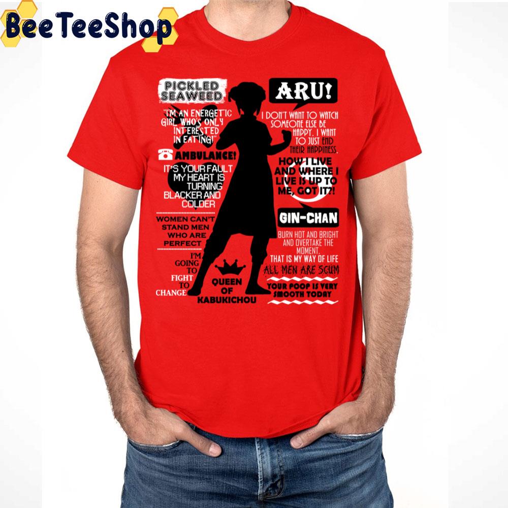 Kagura Quotes Gintama Trending Unisex Shirt