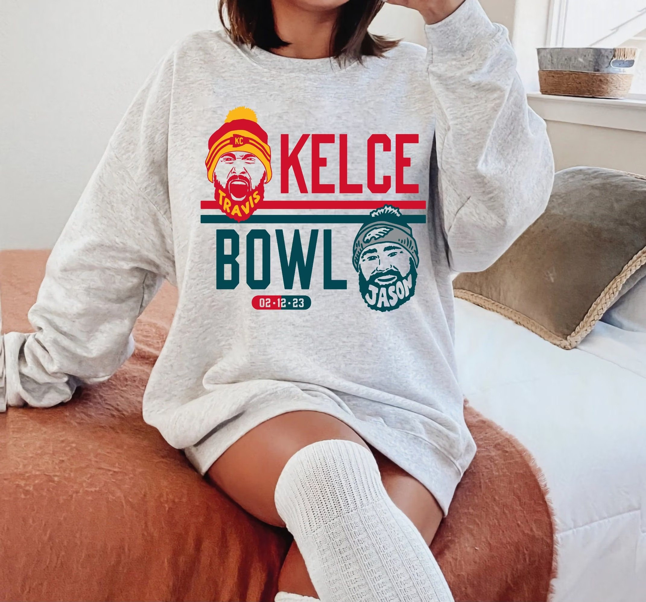 Kelce Bowl 2023 Arrowhead Kansas City Football Trending Unisex Shirt