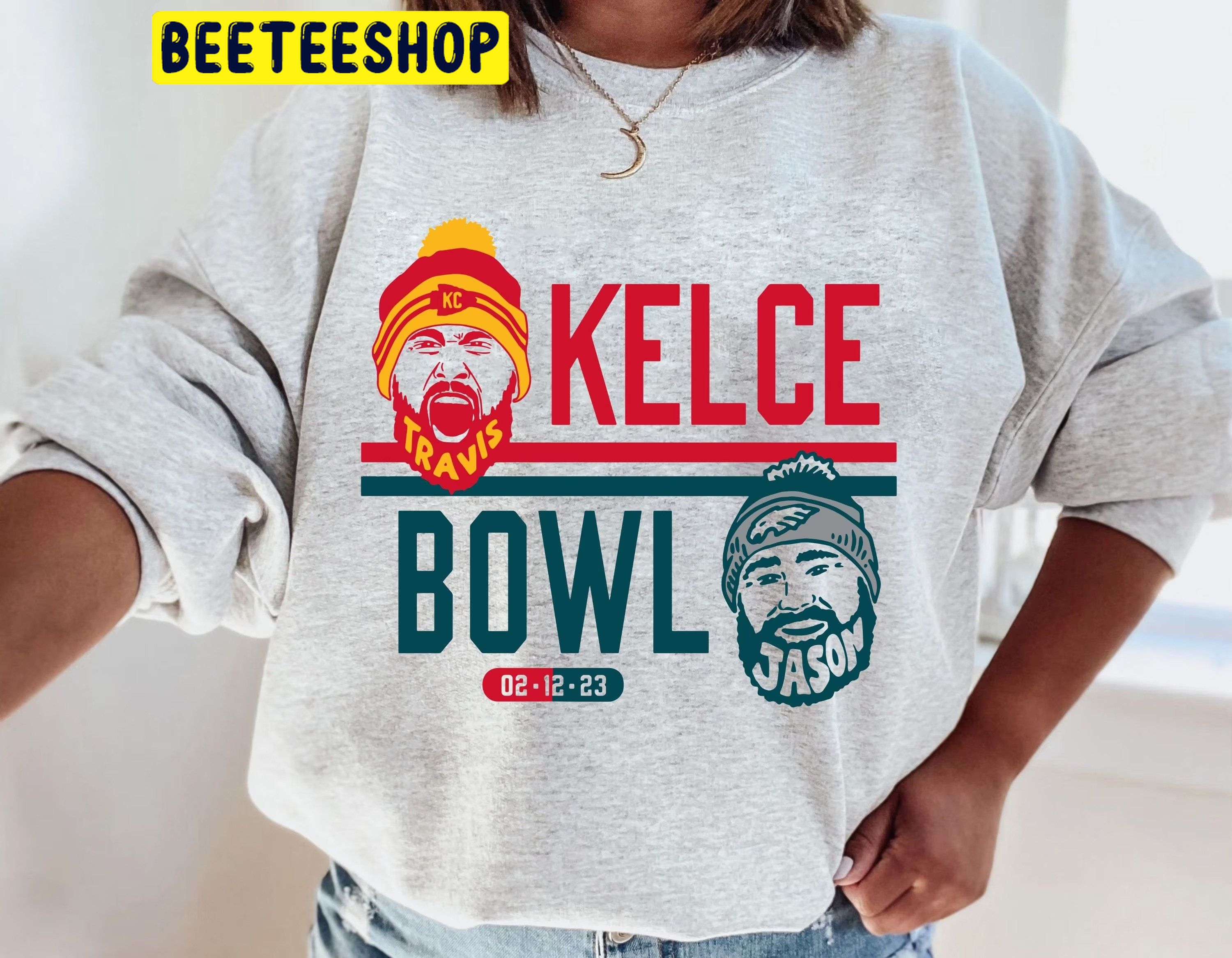 Kelce Bowl 2023 Arrowhead Kansas City Football Trending Unisex Shirt