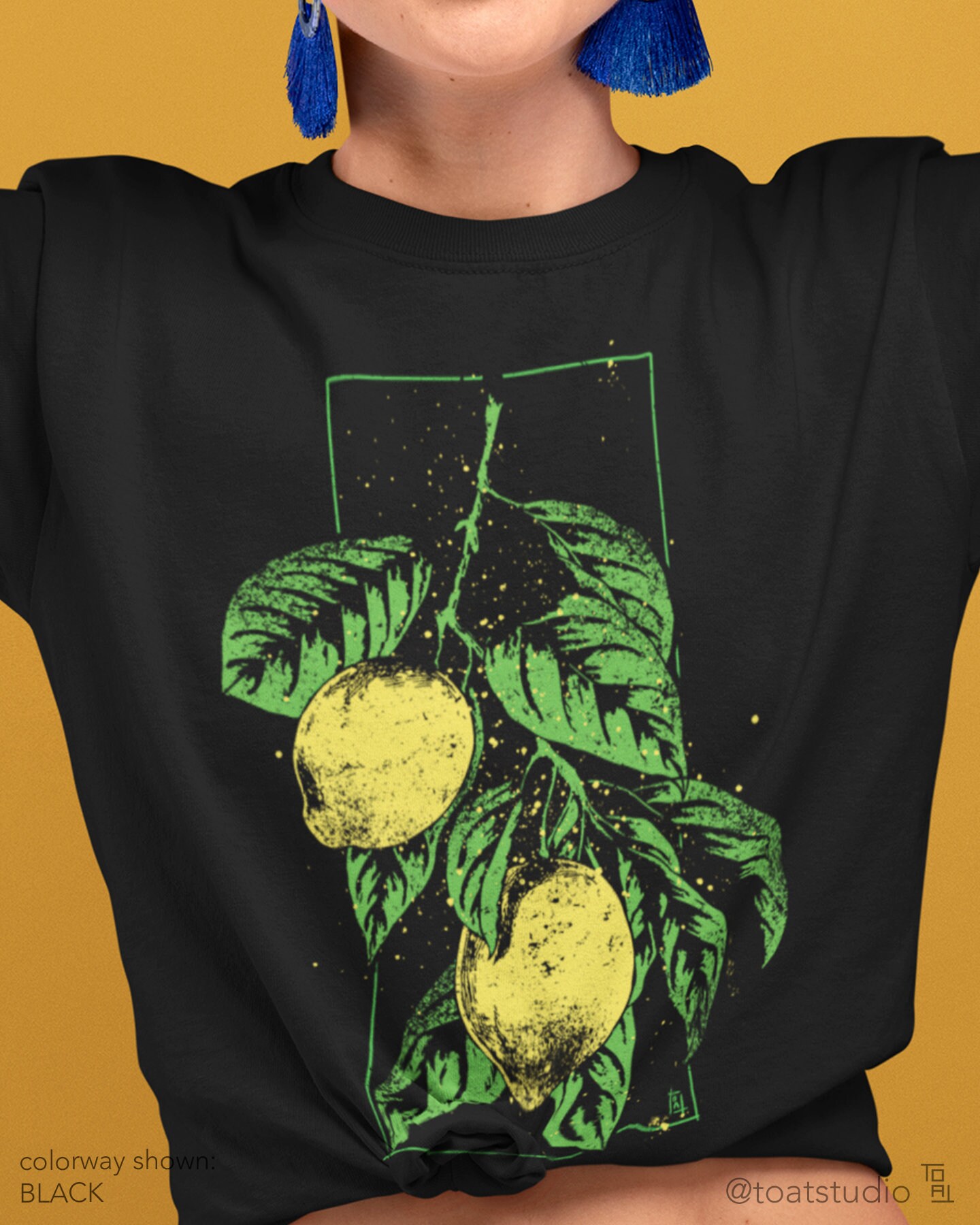 Lemon Drawing Trending Unisex Shirt