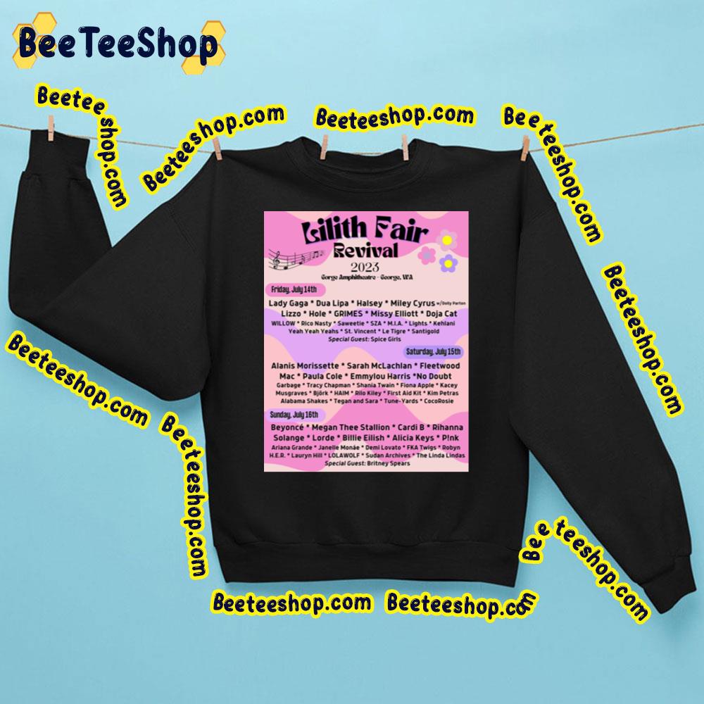 Lilith Fair Revival 2023 Trending Unisex Sweatshirt