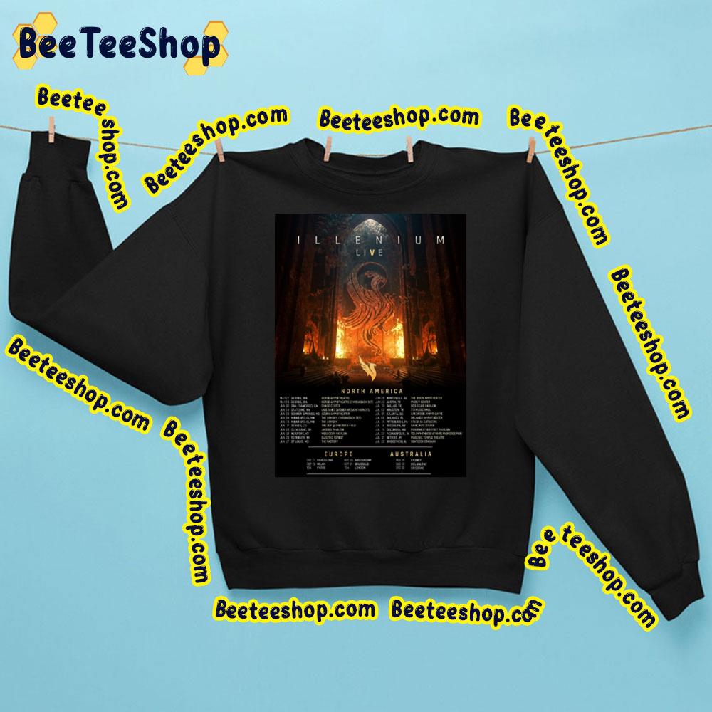 Live Illenium 2023 Trending Unisex Sweatshirt