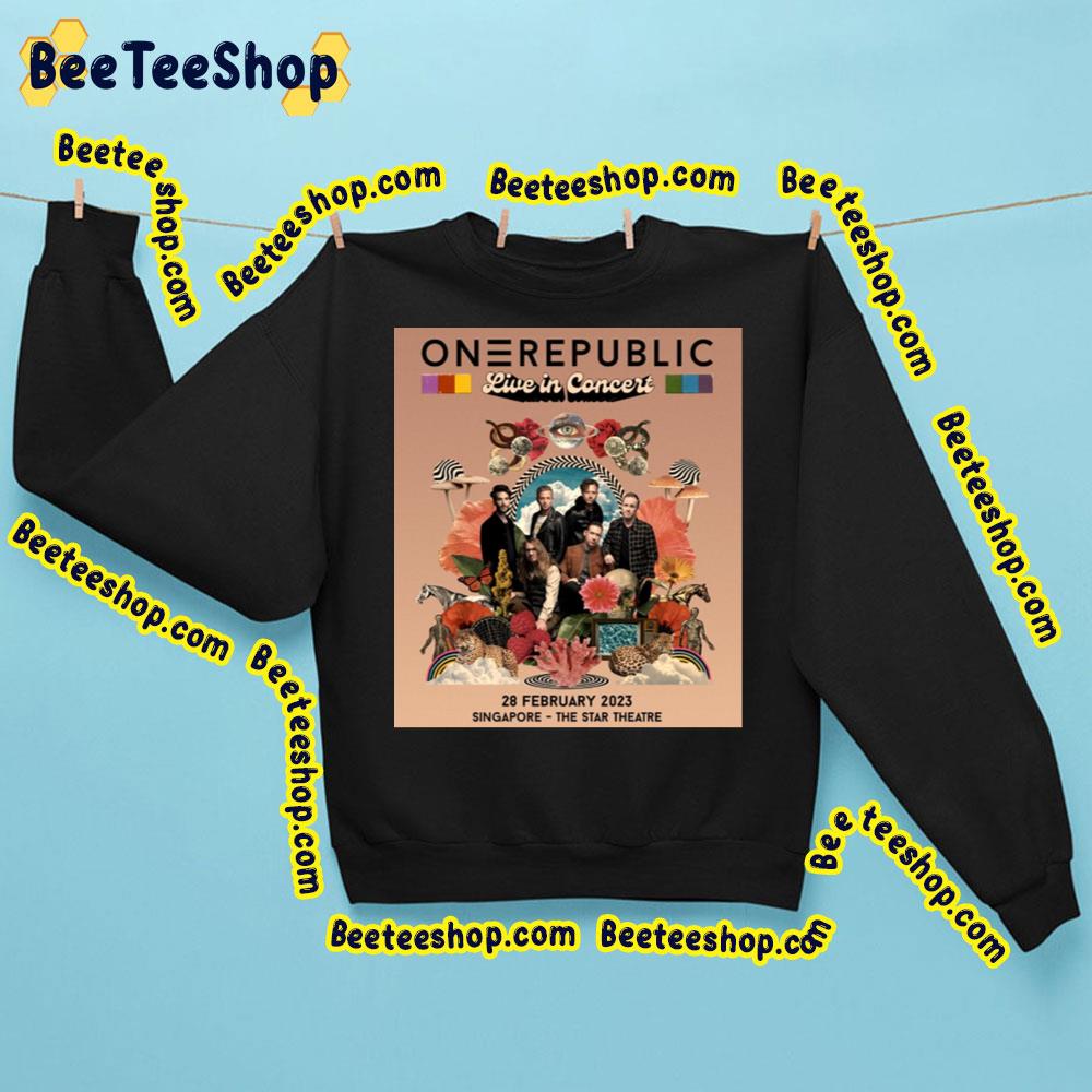 Live In Concert Onerepublic Singapore The Star Theatre Trending Unisex Sweatshirt