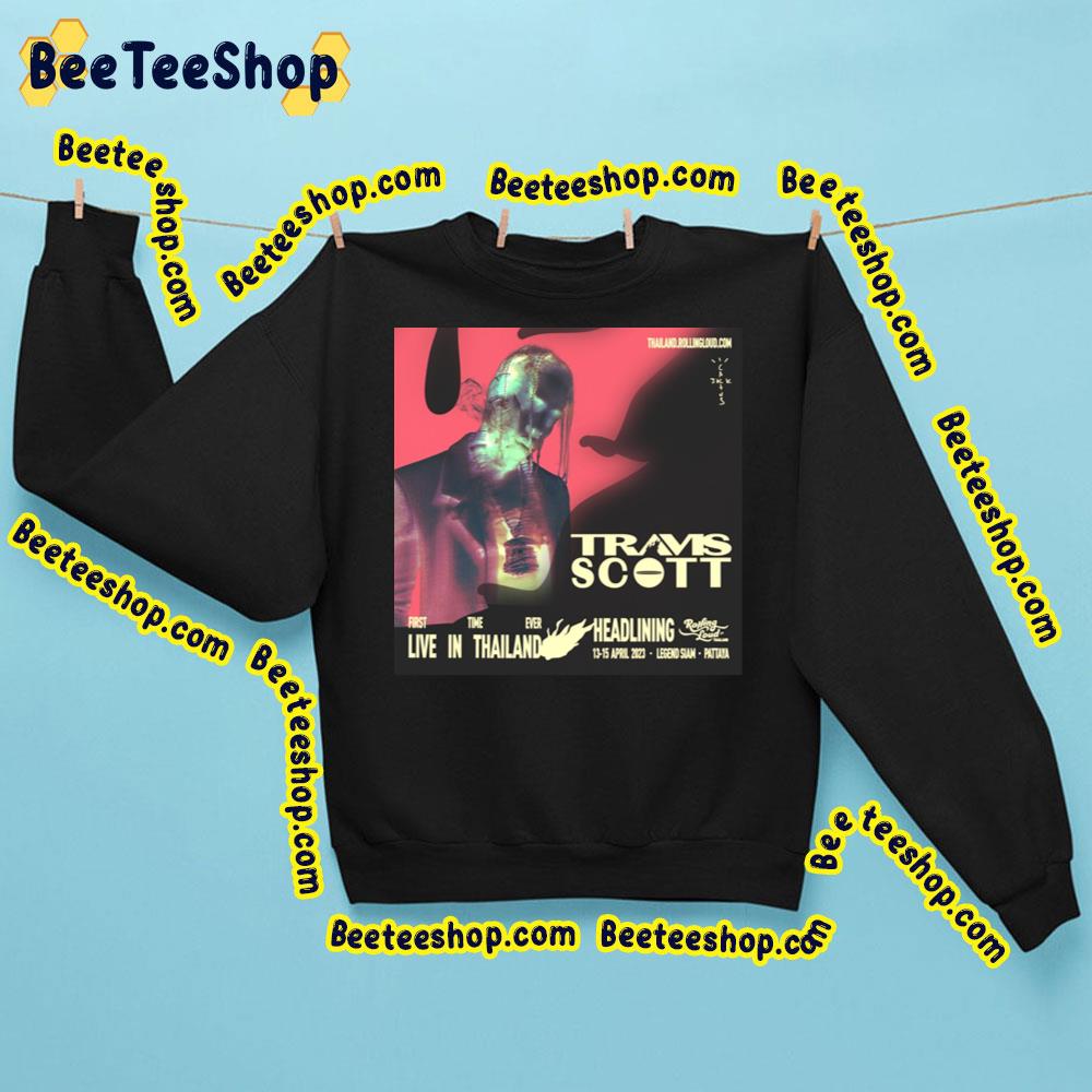 Live In Thailand Travis Scott Headlining Trending Unisex Sweatshirt