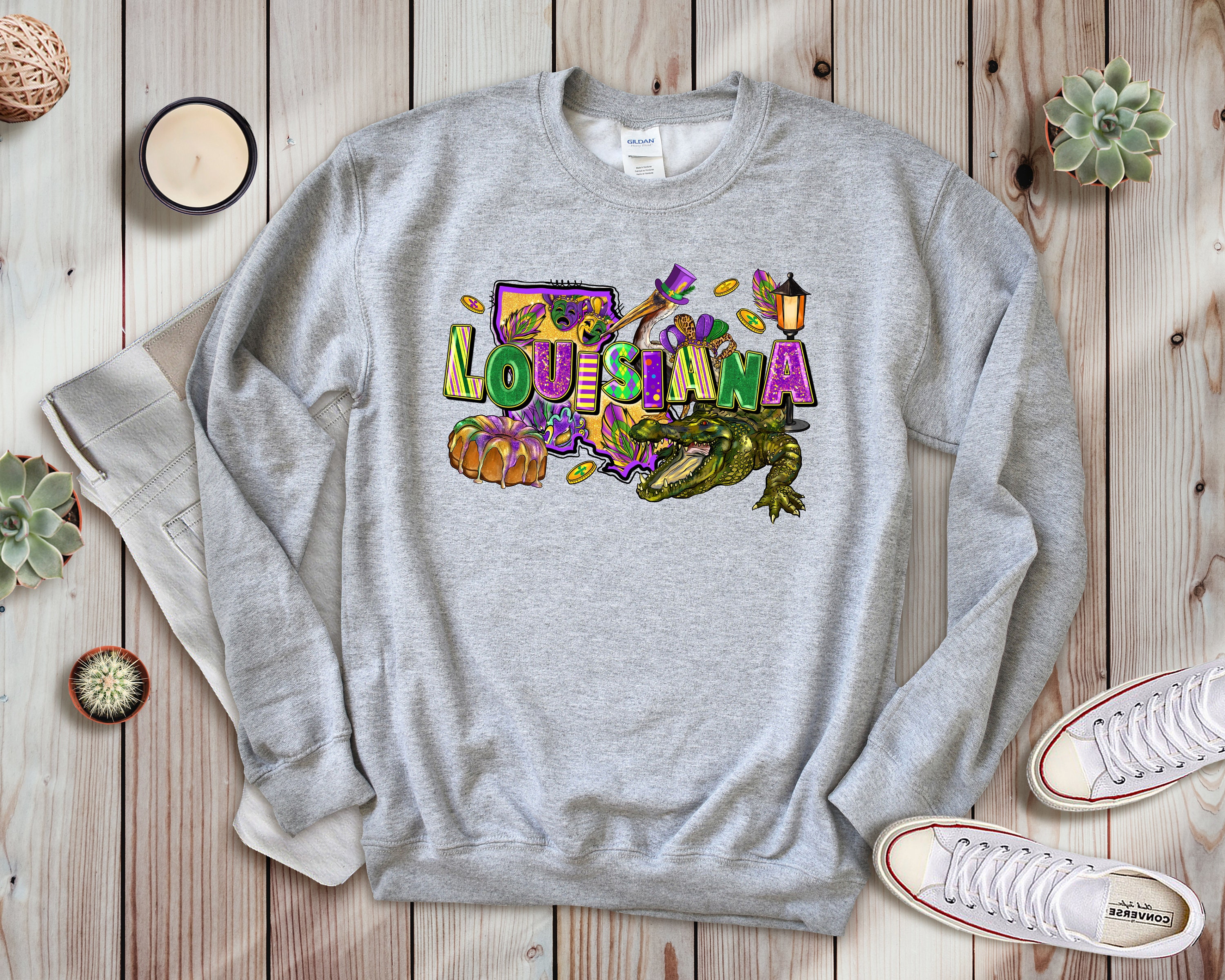 Louisiana Mardi Gras Trending Unisex Shirt