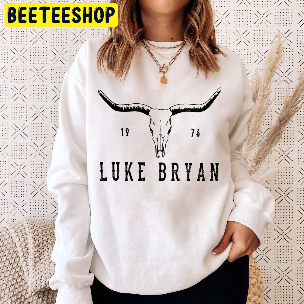 Luke Bryan 1976 Bullhead Country On Tour Trending Unisex Shirt