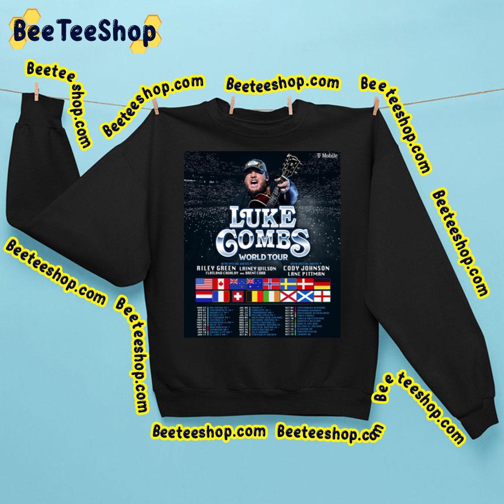 Luke Combs World Tour 2023 Dates Trending Unisex Sweatshirt