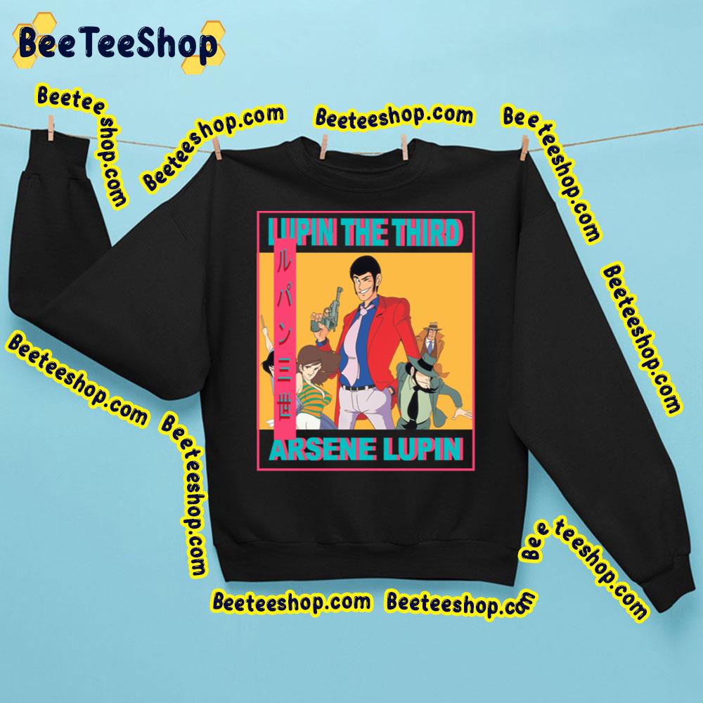 Lupin The Third Aesene Lupin Retro Trending Unisex Shirt