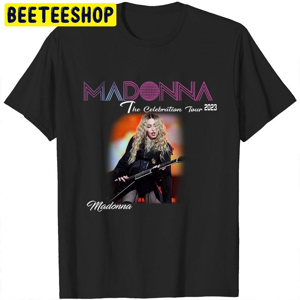 Madonna The Celebration Tour 2023 Vintage Trending Unisex Shirt