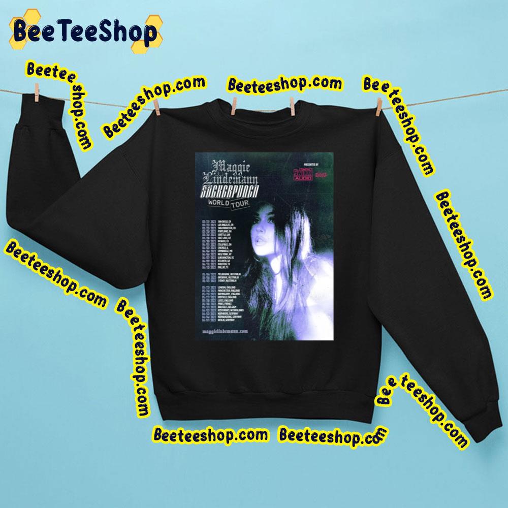 Maggie Lindemann Suckerpunch World Tour 2023 Dates Trending Unisex Sweatshirt