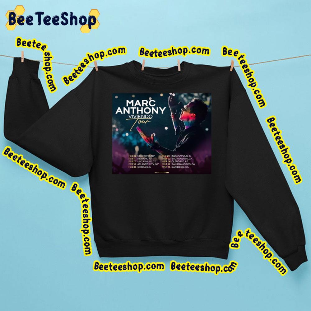 Marc Anthony Viviendo Tour Dates Trending Unisex Sweatshirt