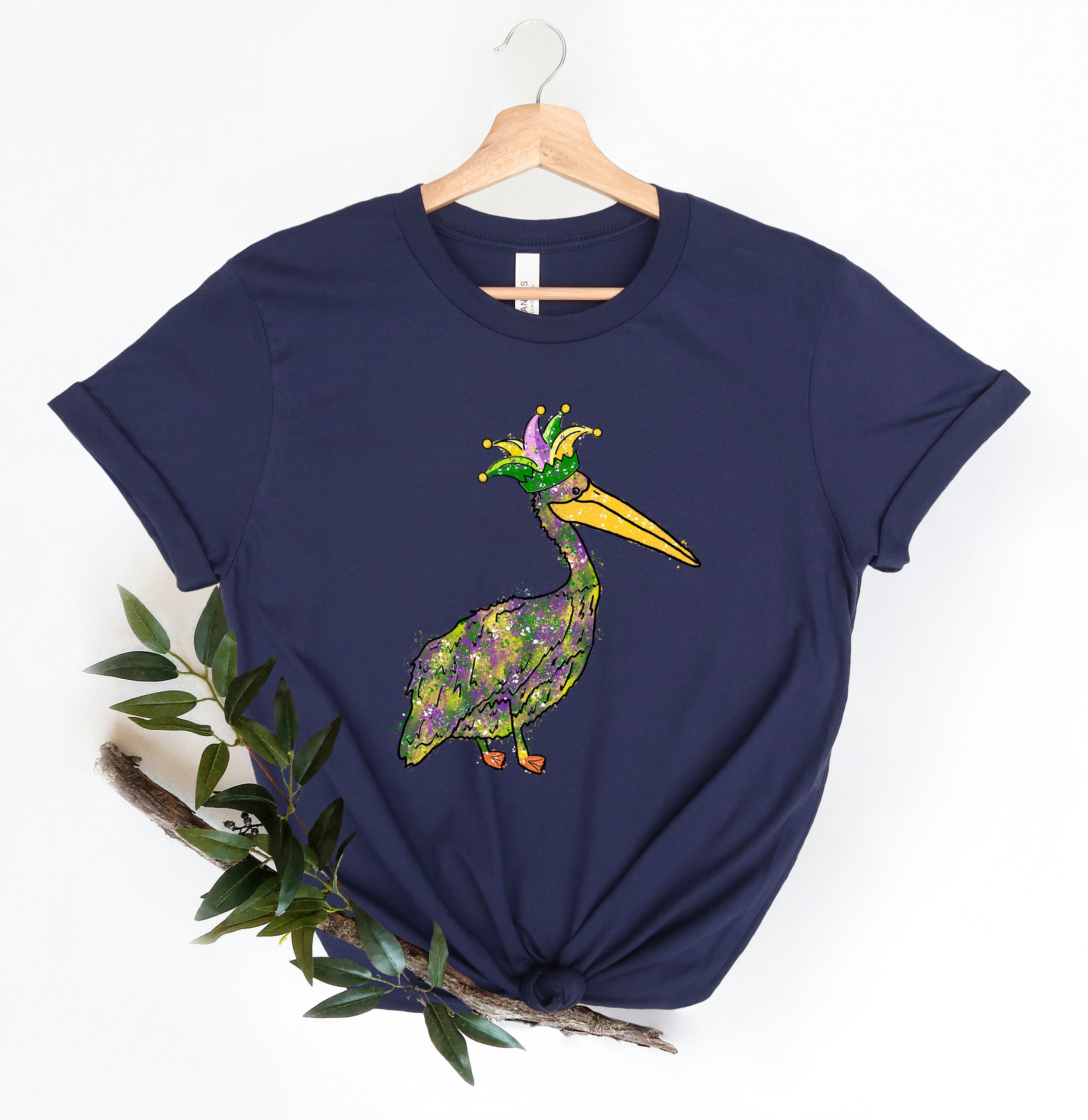 Mardi Gras Pelican Trending Unisex Shirt