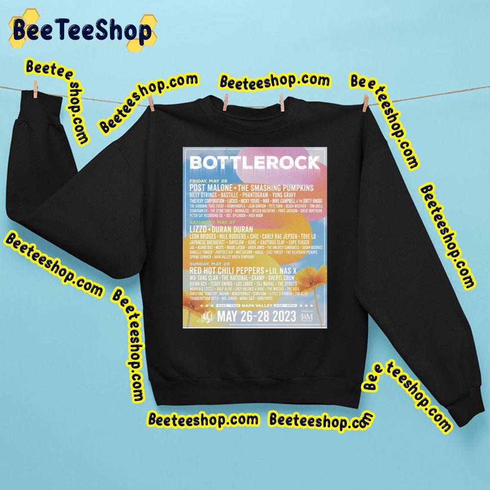 May 2023 Bottlerock Napa Valley Trending Unisex Sweatshirt