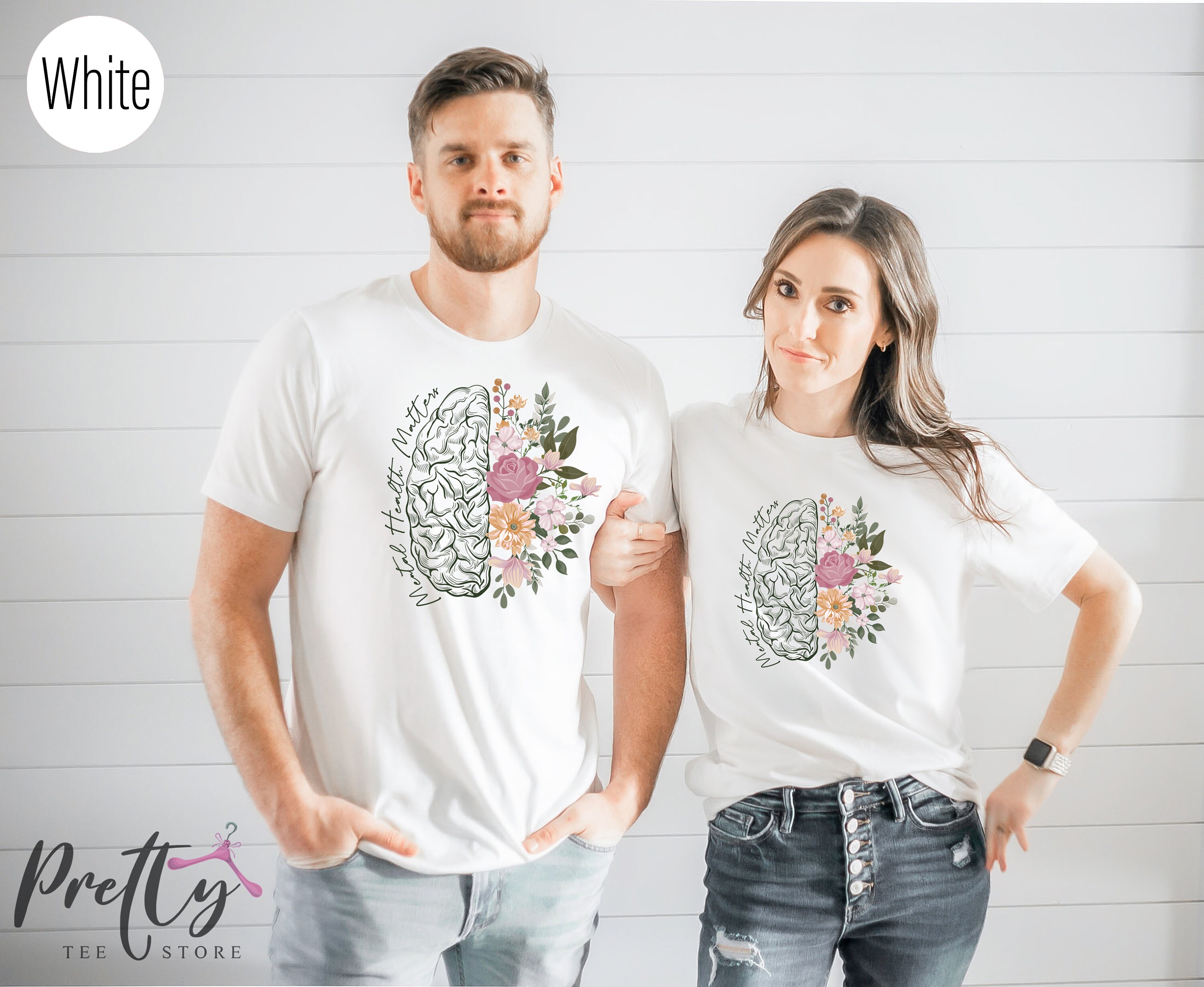 Mental Health Matters Plant Lovers Gardening Trending Unisex Shirt