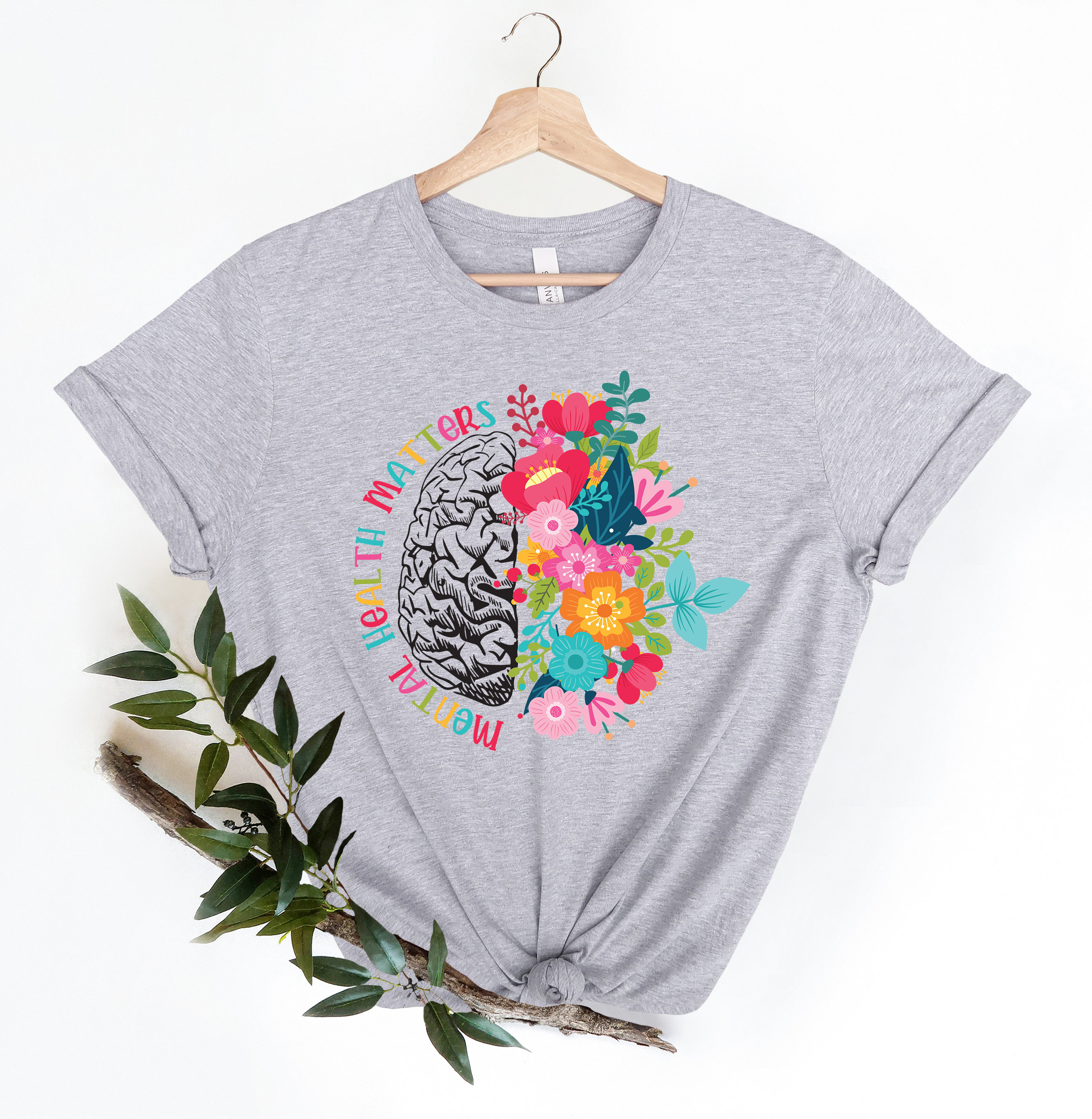 Mental Health Matters Plant Lovers Trending Unisex Shirt