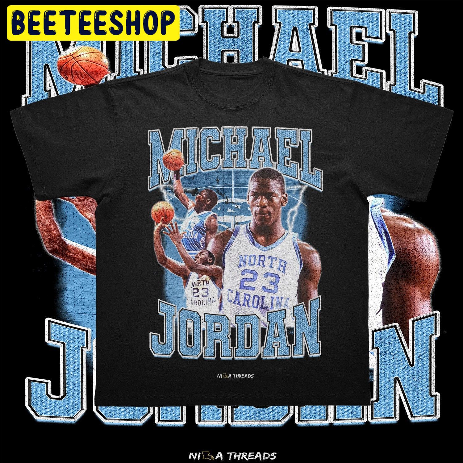 Michael Jordan Vintage Graphic Trending Unisex Shirt