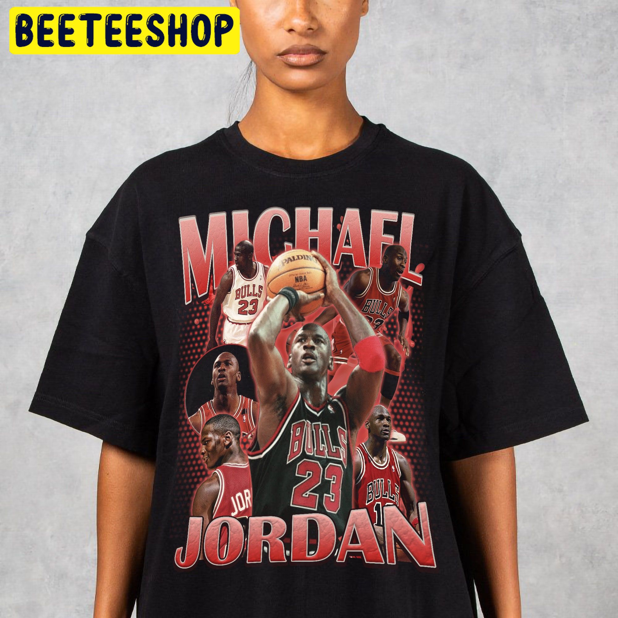 Michael Jordan Vintage Nba Basketball Trending Unisex Shirt