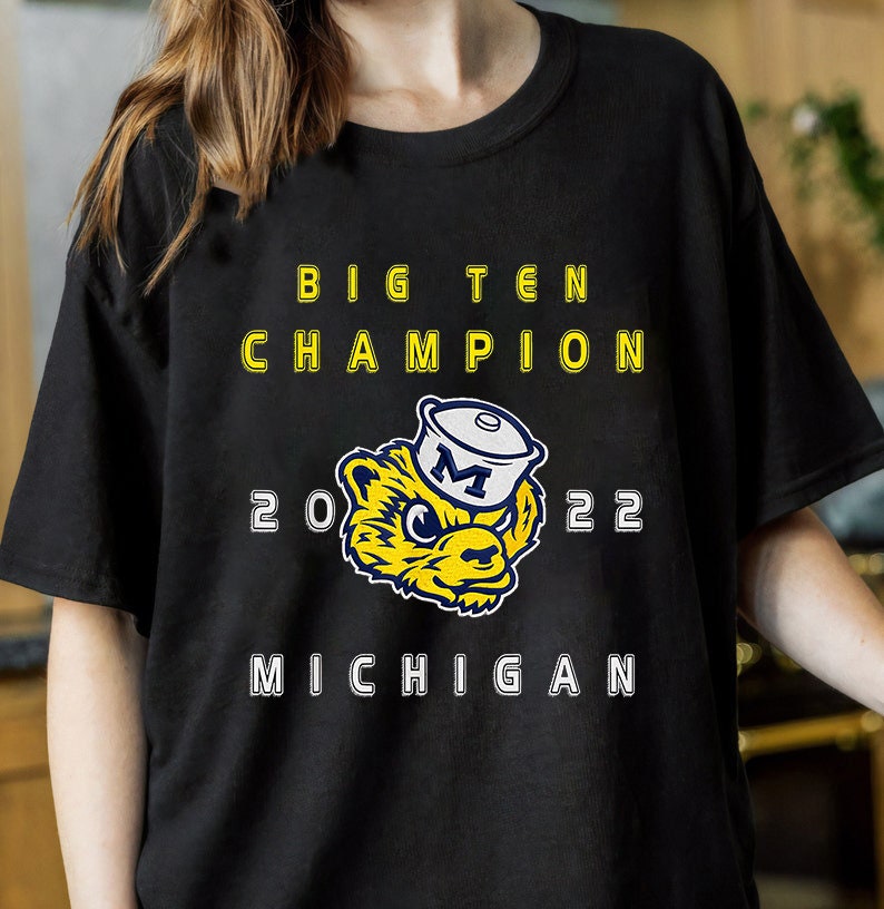 Michigan Big Ten Championship Wolverines Football 2022 Trending Unisex Shirt