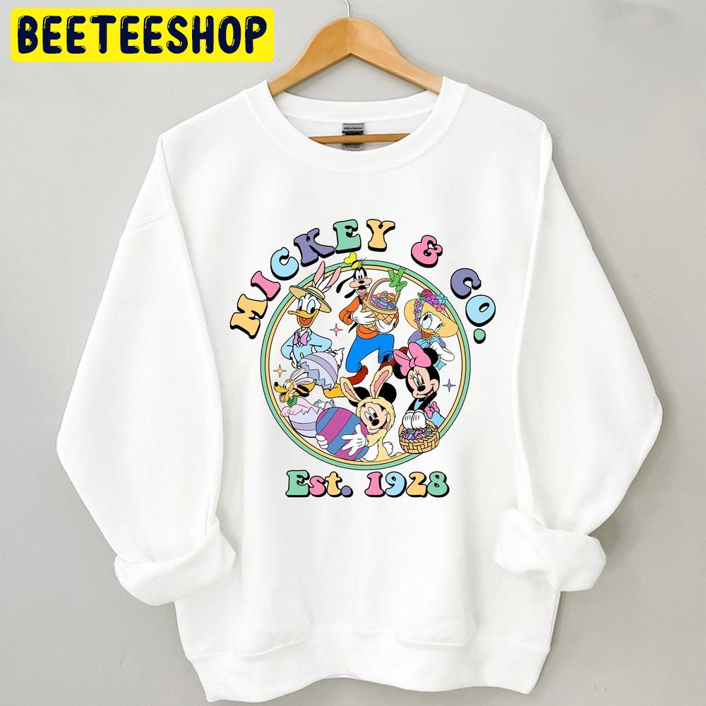 Mickey & Co Est 1928 Easter Trending Unisex Sweatshirt