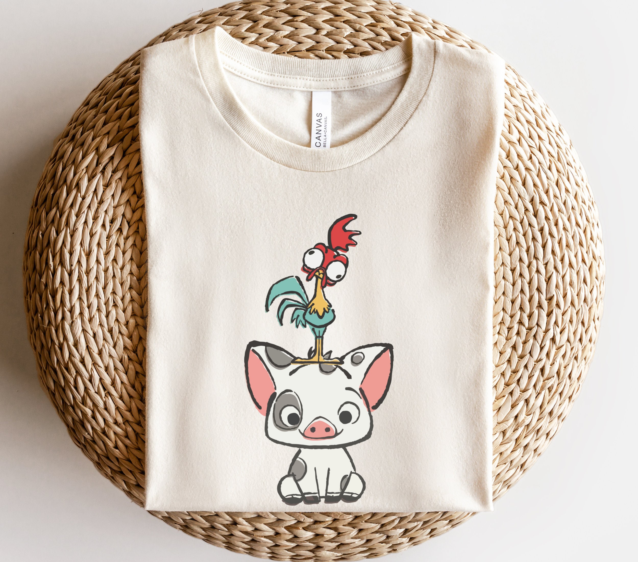 Moana Hei Hei And Pua Trending Unisex Shirt