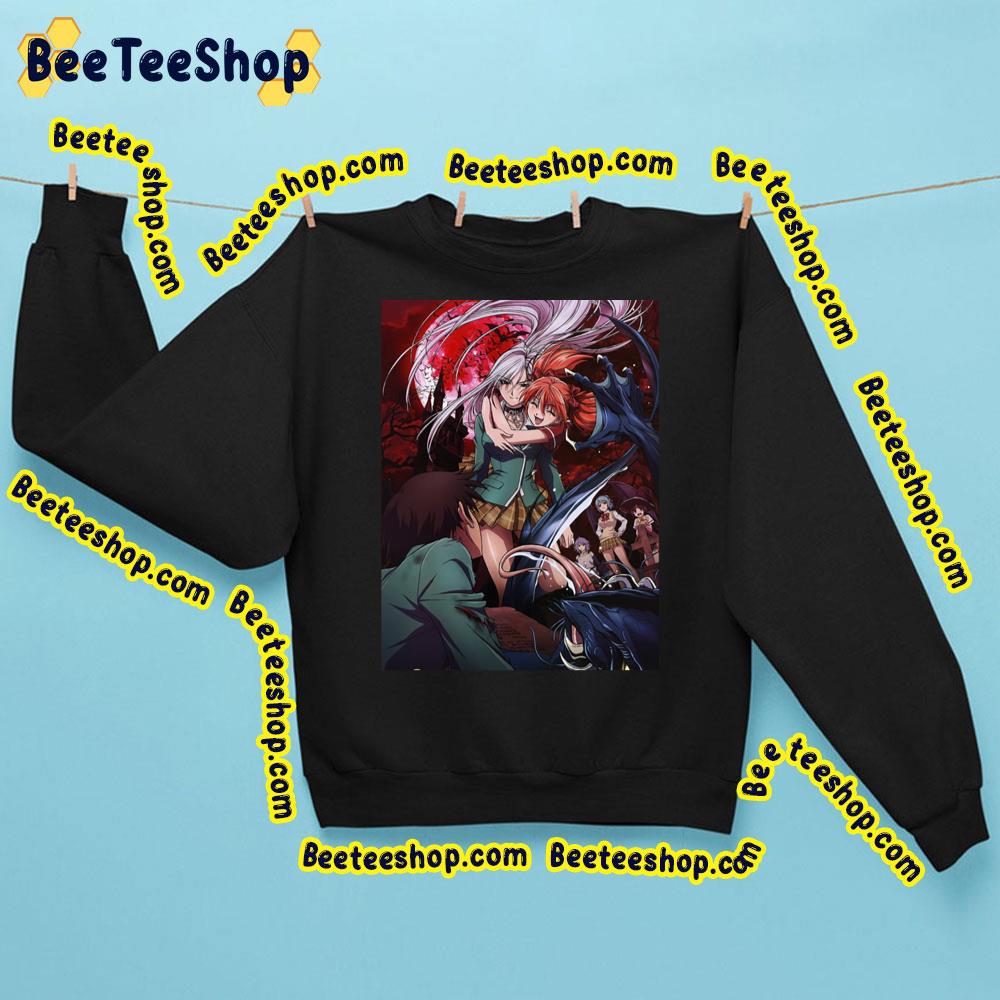 Moka Akashiya Rosario Vampire Graphic Trending Unisex Sweatshirt