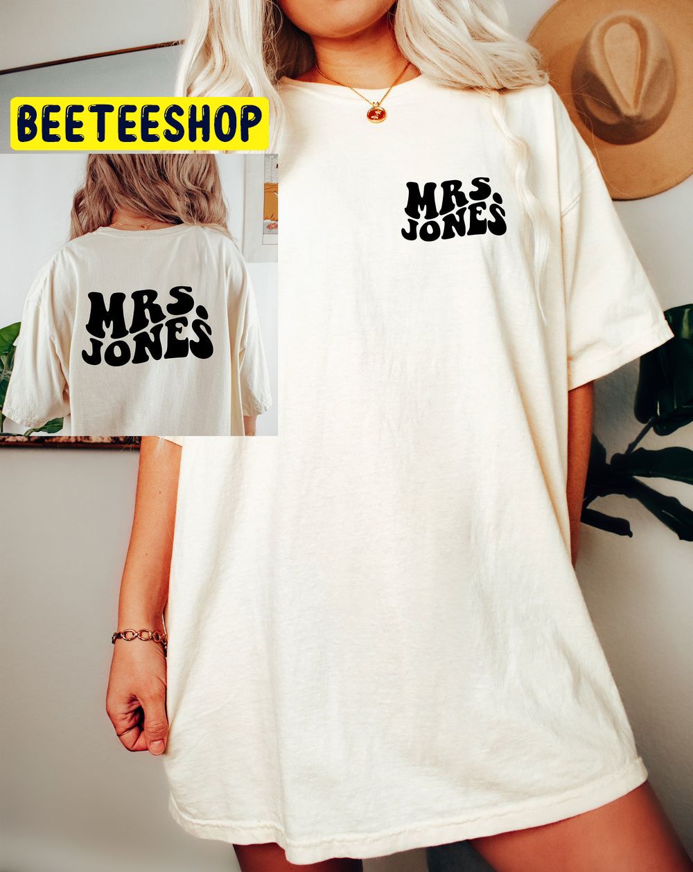 Mrs Bride Double Side Trending Unisex T-Shirt