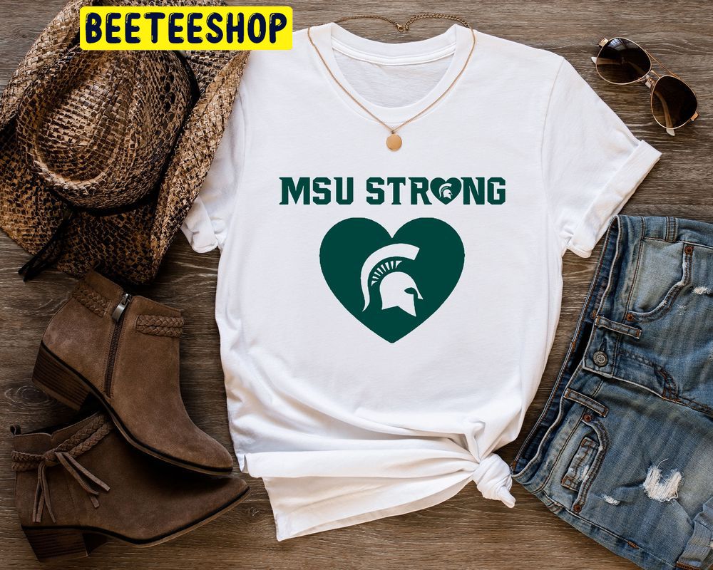 Msu Strong Spartan Strong Trending Unisex T-Shirt - Beeteeshop