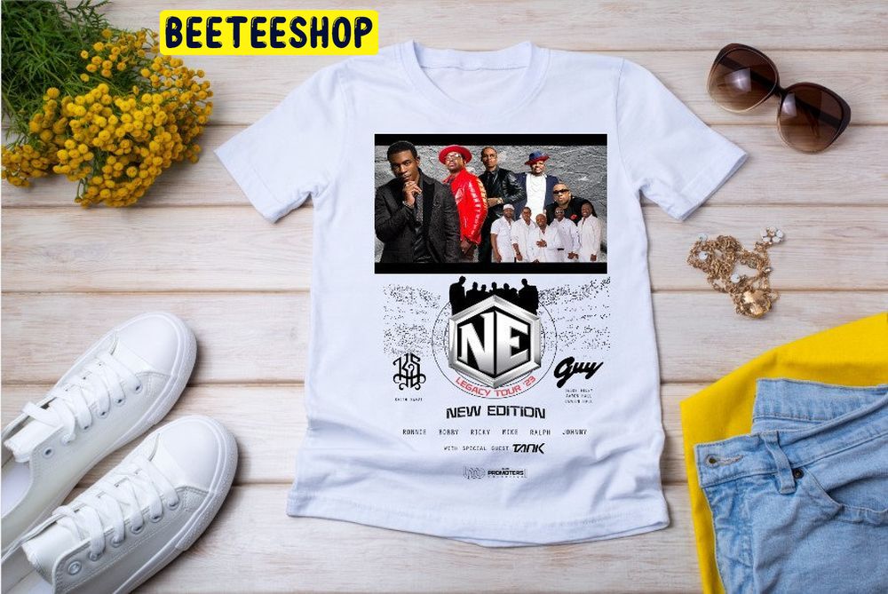 New Edition 2023 Tour Concert Trending Unisex Shirt