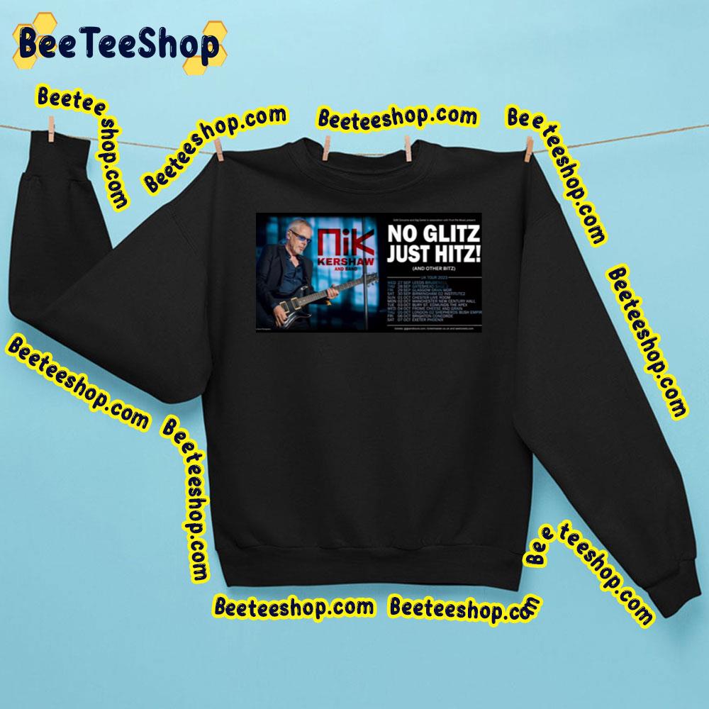 No Glitz Just Hitz Uk Tour 2023 Trending Unisex Sweatshirt