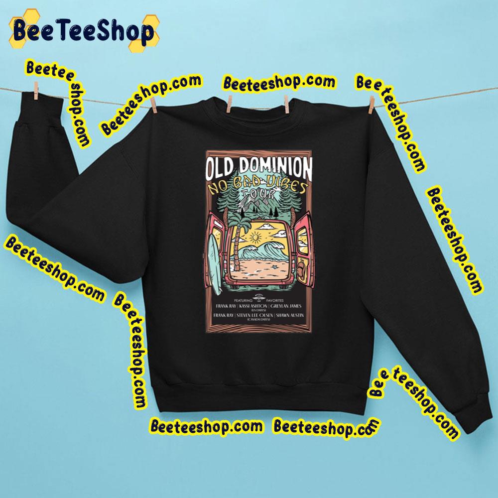 Old Dominion No Bad Vibes Tour 2023 Trending Unisex Sweatshirt