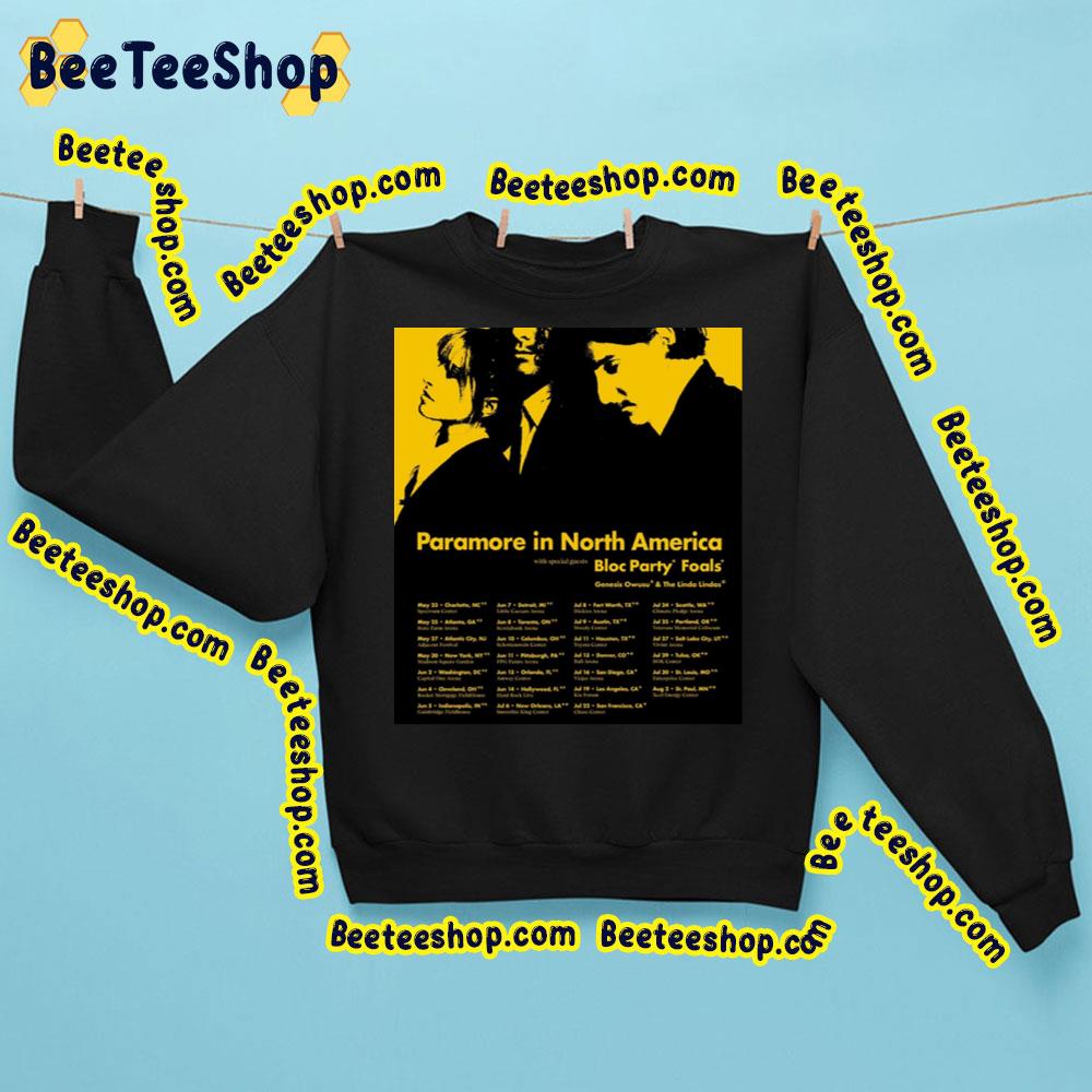 Paramore In North America Tour Dates Trending Unisex Sweatshirt