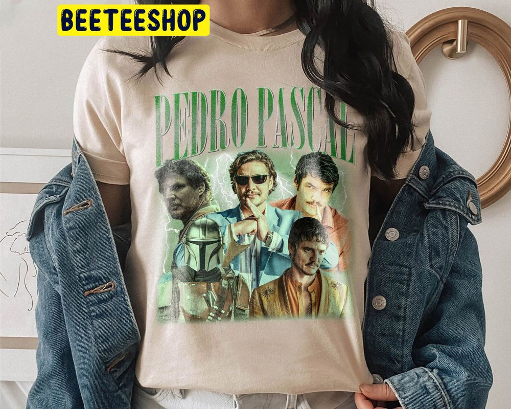 Pedro Pascal Vintage Fanart Trending Unisex T-Shirt