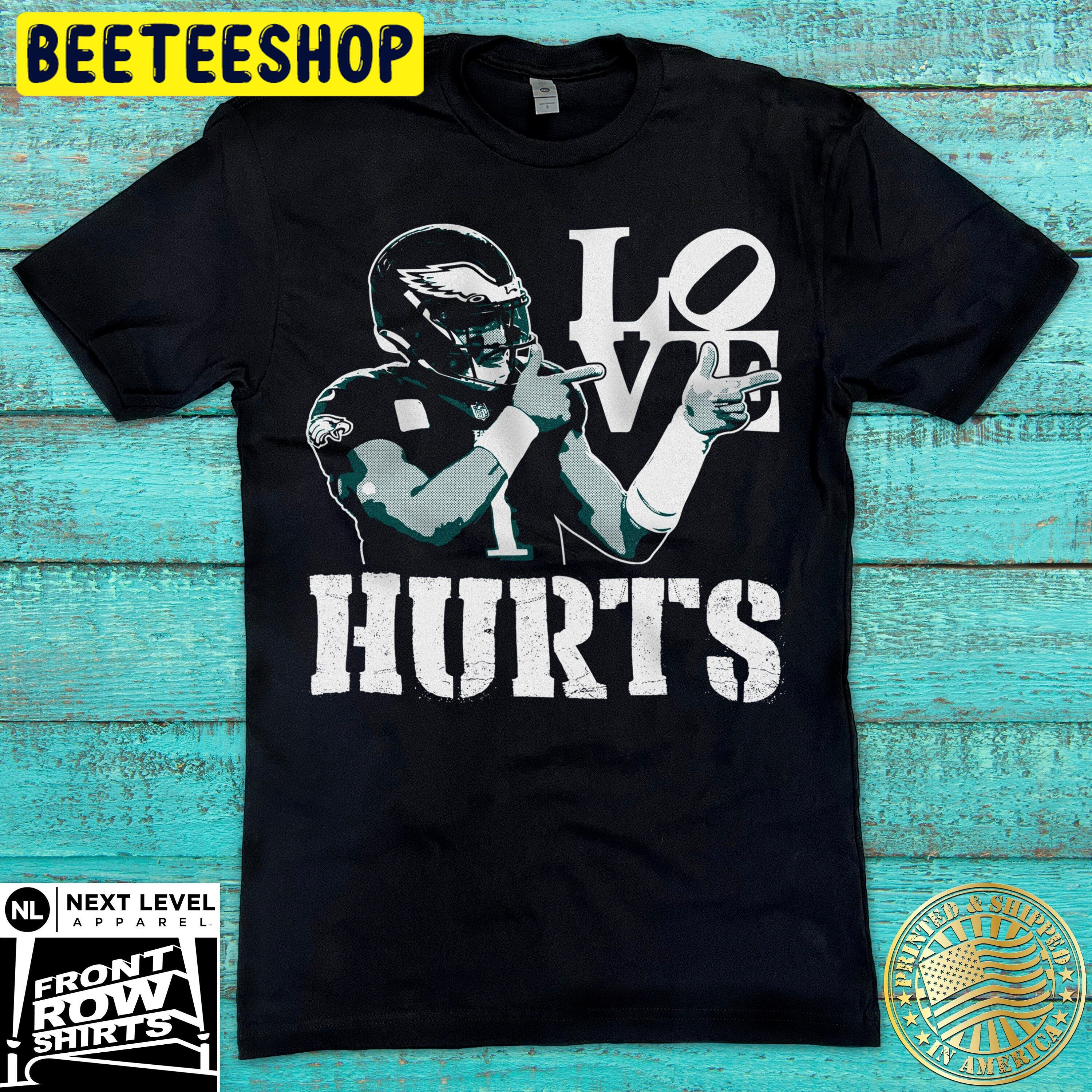 Philadelphia Eagles Jalen Hurts Love Hurts Trending Unisex Shirt