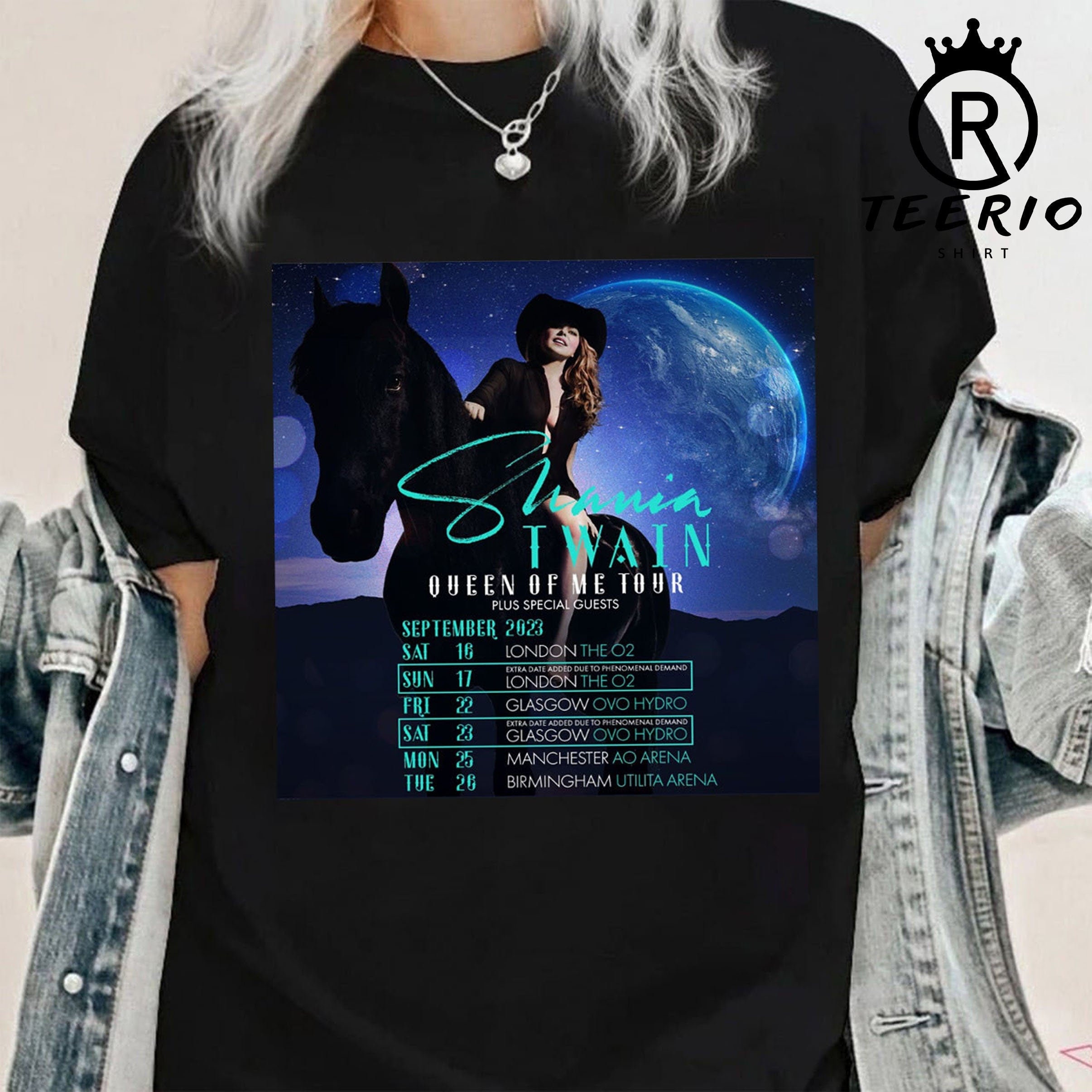 Queen Of Me Tour Shania Twain Trending Unisex Shirt