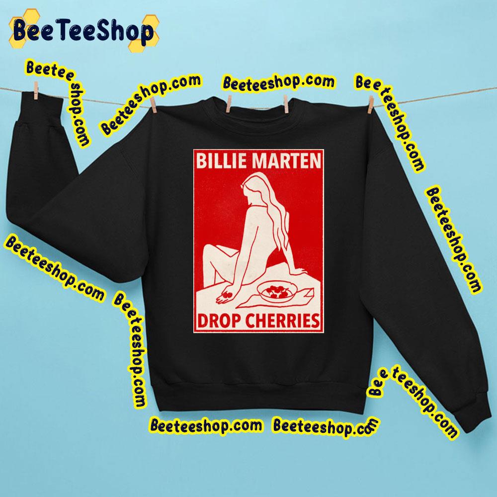 Red Art Billie Marten Drop Cherries Trending Unisex Sweatshirt