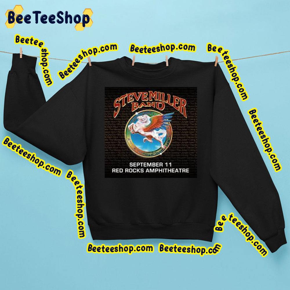 Red Rocks Amphitheatre Steve Miller Band Trending Unisex Sweatshirt