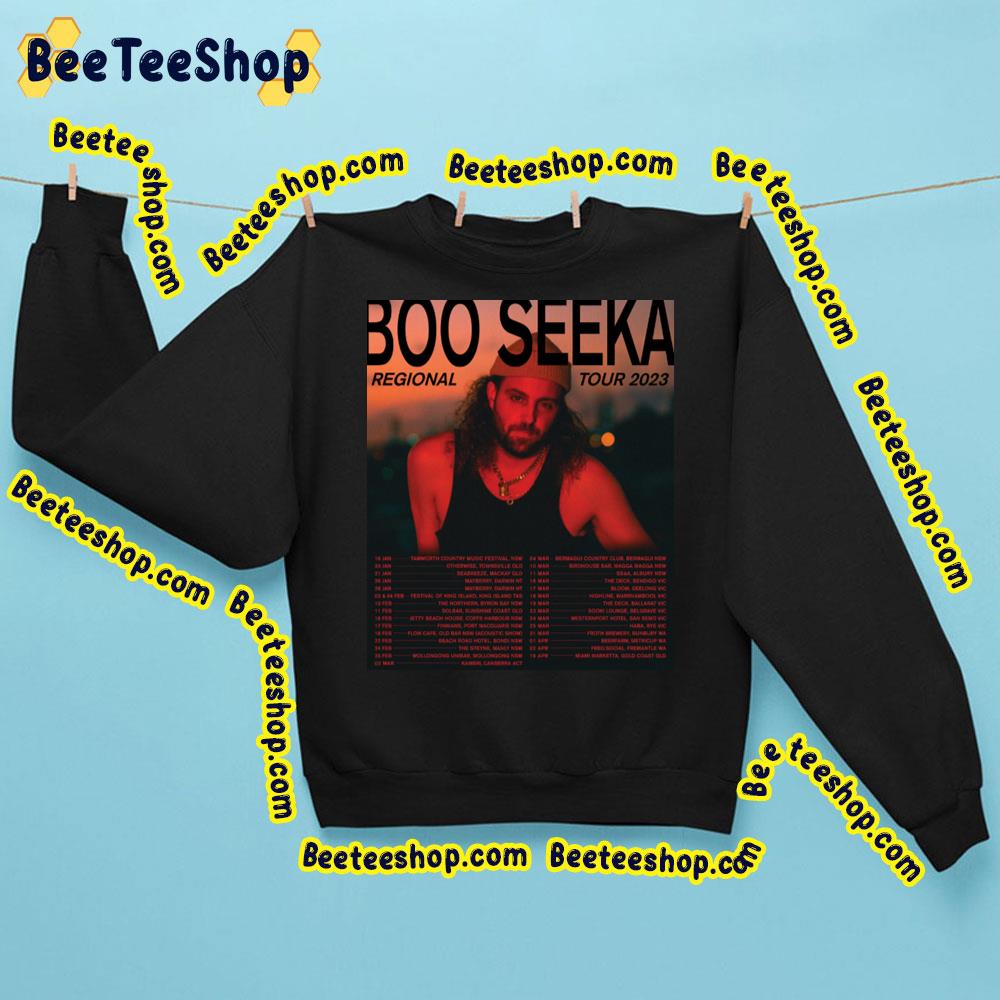 Regional Tour 2023 Boo Seeka Trending Unisex Sweatshirt