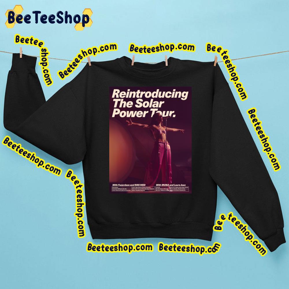 Reintroducing The Solar Power Tour Trending Unisex Sweatshirt