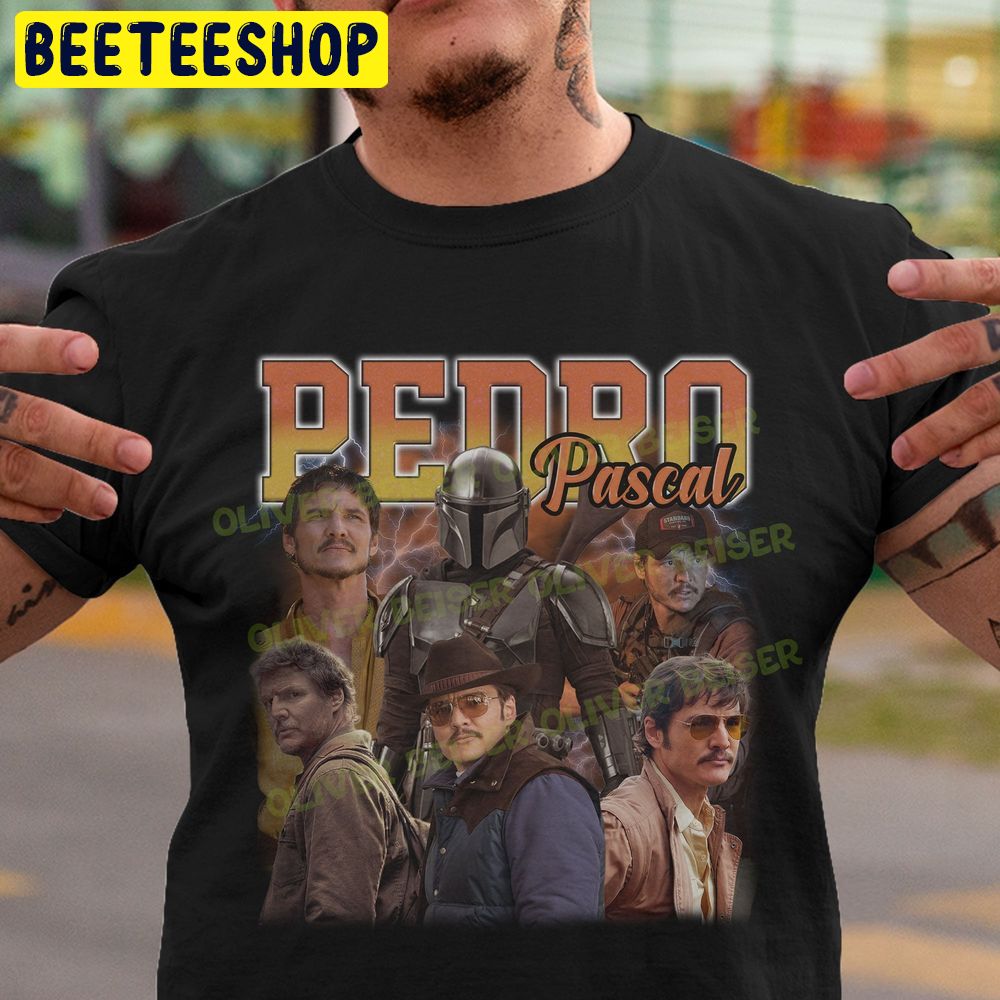 Retro 90s Narco Pedro Pascal Trending Unisex T-Shirt