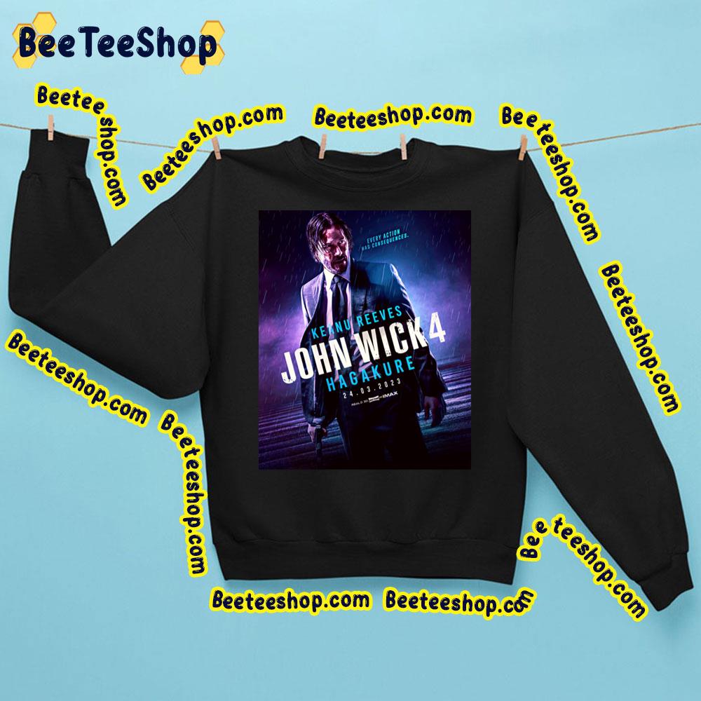 Retro Of John Wick 4 Trending Unisex Shirt