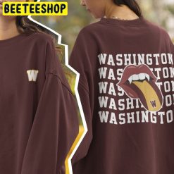 Retro Vintage Style Washington Football Double Side Trending Unisex Sweatshirt