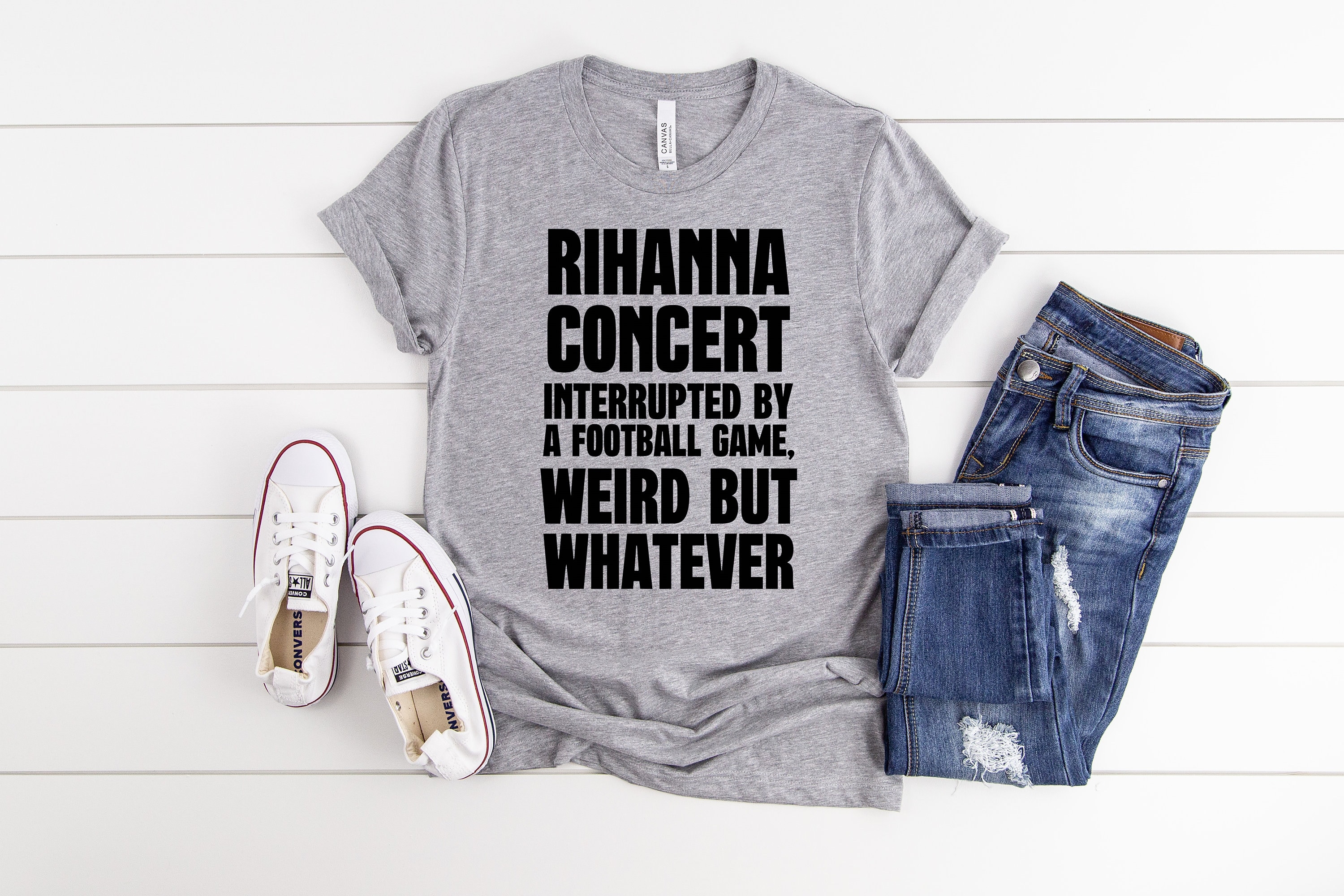 Rihanna Concert Interrupted By A Football Game Trending Unisex Shirt