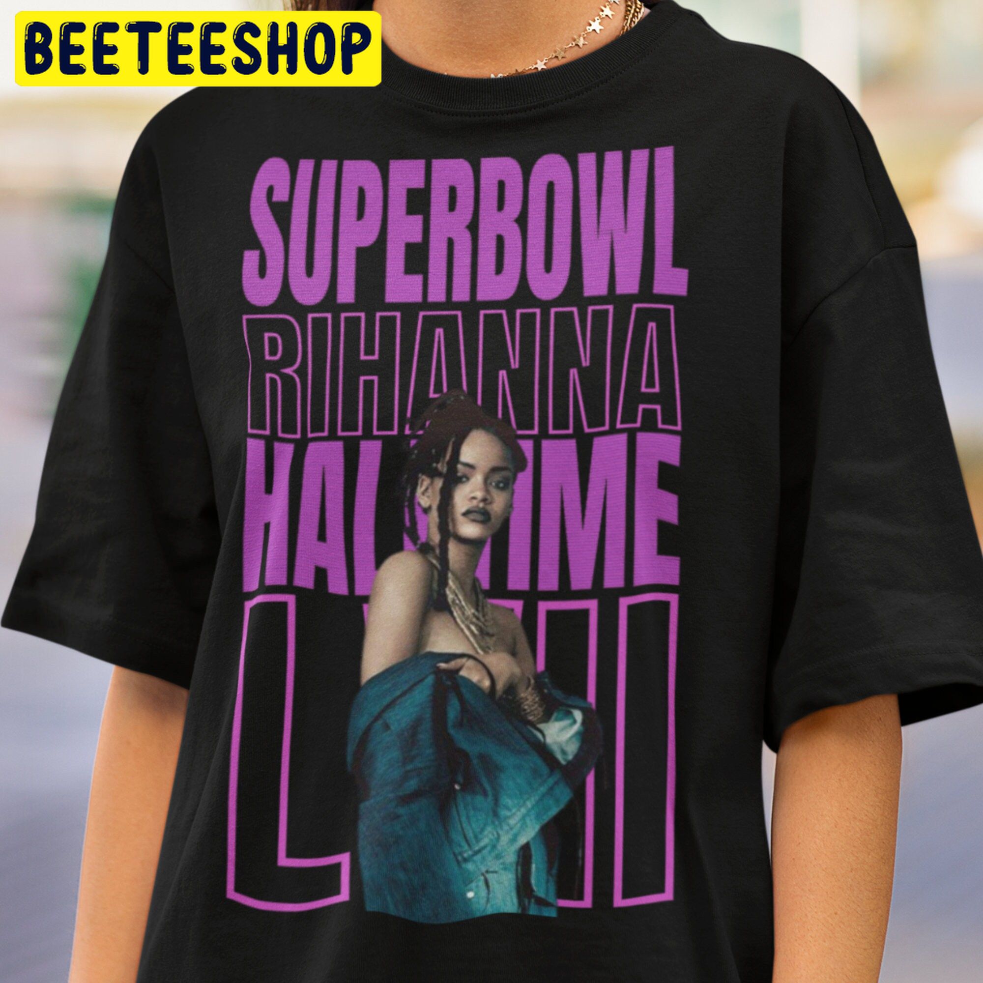 Rihanna Superbowl Llvi Halftime Show Trending Unisex Shirt