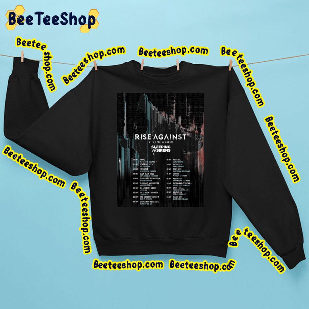 Rise Against Sleeping Wsirens Tour Trending Unisex Sweatshirt
