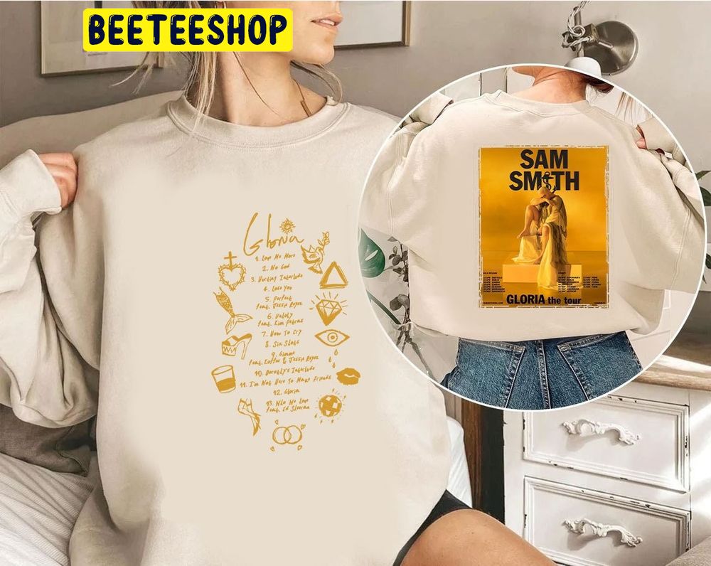 Sam Smith Gloria World Tour 2023 Double Side Trending Unisex Sweatshirt