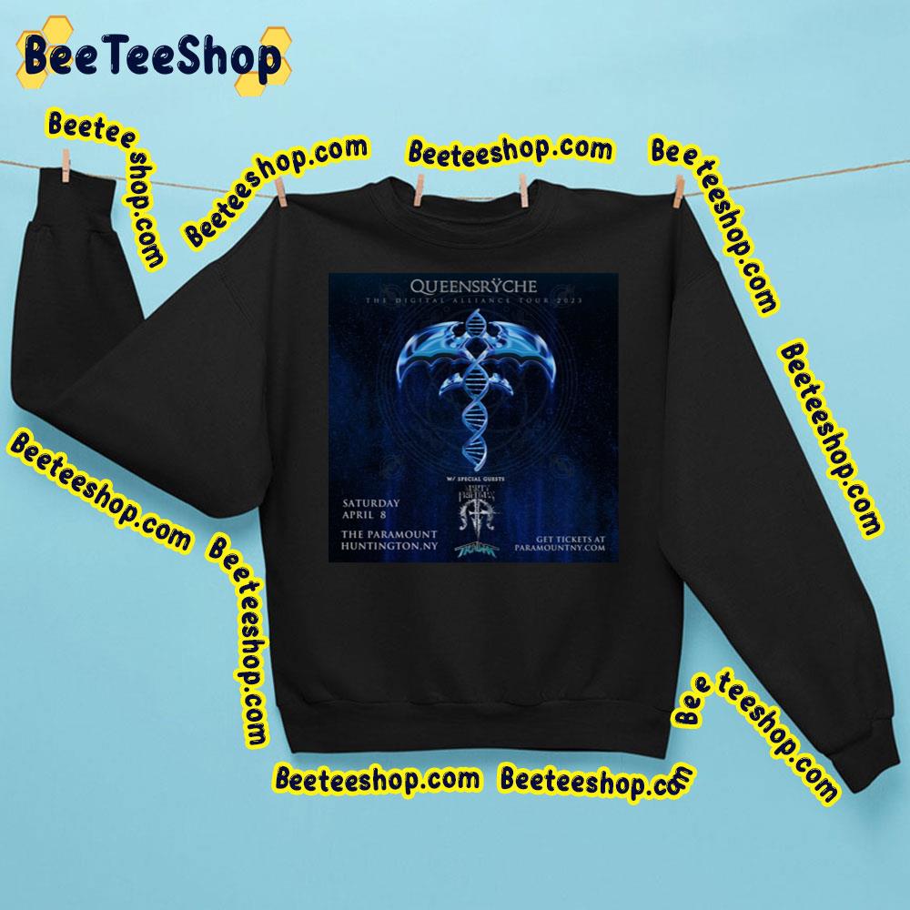 Saturday April 8 The Digital Alliance Tour 2023 Dates Queensryche Trending Unisex Sweatshirt